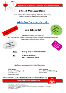 Ortsteil Wolfsburg Mitte: "Talk im Hof"-1