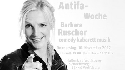 AntiFa-Woche: Kabarettistin - Barbara Ruscher-1